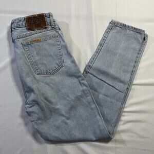 VTG Edwin Japanese Denim High Rise Mom Jeans Made in Japan Light Wash 26x29